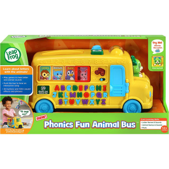 Leap Frog Alphabet Phonics Bus, Multicolor, Piece Of 1