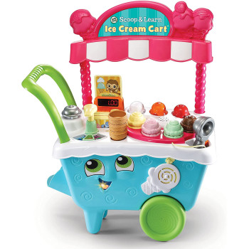 Leap Frog 600703 (LF)SCOOP & LEARN ICE CREAM CART, Piece of 1