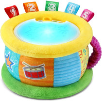 LeapFrog Learn and Groove Thumpin' Numbers Drum, Multicolor