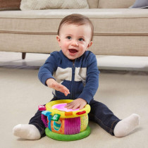 LeapFrog Learn and Groove Thumpin' Numbers Drum, Multicolor
