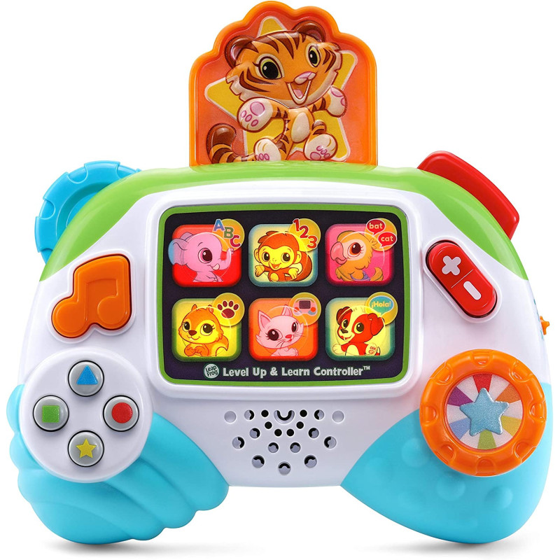 LeapFrog Level Up And Learn Controller (Green), Learning Toy With Sounds And Colours, Educational Toy For Kids, Preschool Toys, Activity Learning Games For Boys And Girls