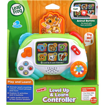 LeapFrog Level Up And Learn Controller (Green), Learning Toy With Sounds And Colours, Educational Toy For Kids, Preschool Toys, Activity Learning Games For Boys And Girls