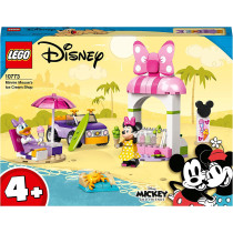 LEGO 10773 Disney Minnie Mouse'S Ice Cream Shop, Toy For Kids 4 + Years Old With Car, New 2021