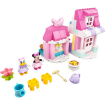 LEGO 10942 DUPLO Disney Minnie's House and Cafe Dollhouse with Minnie Mouse and Daisy Duck, Building Toy for Toddlers 2+ Years Old, New 2021