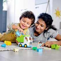LEGO 10945 DUPLO Town Garbage Truck and Recycling Educational Toy for 2 + Year Olds, Preschool Learning Set for Toddlers, New 2021