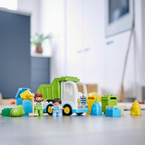 LEGO 10945 DUPLO Town Garbage Truck and Recycling Educational Toy for 2 + Year Olds, Preschool Learning Set for Toddlers, New 2021