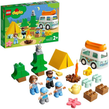 LEGO 10946 Duplo Town Family Camping Van Adventure Car Toy For Toddlers 2 + Years Old, Preschool Educational Set, New 2021