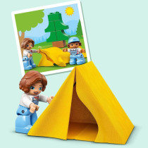 LEGO 10946 Duplo Town Family Camping Van Adventure Car Toy For Toddlers 2 + Years Old, Preschool Educational Set, New 2021