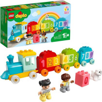 LEGO 10954 Duplo Number Train Toy Learning Numbers For 1 .5 2 Years Old, Preschool Educational Set