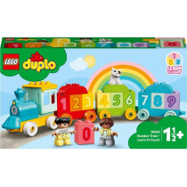 LEGO 10954 Duplo Number Train Toy Learning Numbers For 1 .5 2 Years Old, Preschool Educational Set