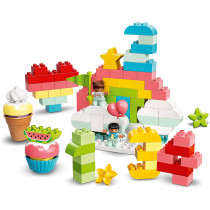 LEGO 10958 DUPLO Classic Creative Birthday Party Set with Deluxe Cake & Numbers for Toddlers 1 .5 Years Old