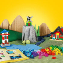 LEGO 11008 Classic Bricks And Houses Building Set, Preschool Toys For 4+ Year Old With Six Easy-To-Build Models