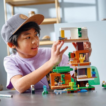 LEGO 21174 Minecraft The Modern Treehouse - Dollhouse Toy For Kids, Collectible Model With Creeper Figure, New 2021