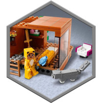 LEGO 21174 Minecraft The Modern Treehouse - Dollhouse Toy For Kids, Collectible Model With Creeper Figure, New 2021