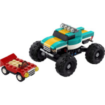 LEGO 31101 Creator 3in1 Monster Truck Demolition Car Toy - Muscle Car - Dragster Building Set, Vehicle Collection Series