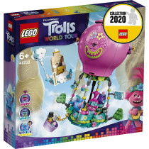 LEGO 41252 Trolls World Tour Poppy'S Hot Air Balloon Adventure Playset With Poppy, Branch, Biggie And Mr Dinkles