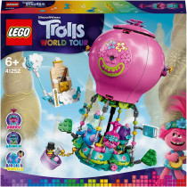 LEGO 41252 Trolls World Tour Poppy'S Hot Air Balloon Adventure Playset With Poppy, Branch, Biggie And Mr Dinkles
