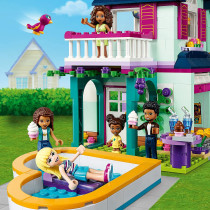 LEGO 41449 Friends Andrea'S Family HoUSe Playset, Doll HoUSe With Swimming Pool And MUSic Studio