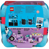 LEGO 41924 DOTS Secret Holder Cat Box, Room Accessories & Desk Decor Ideas, DIY Arts and Crafts for Kids