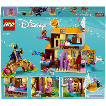 LEGO 43188 Disney Princess Aurora's Forest Cottage Sleeping Beauty Playset with Maleficent Minifigure and Animal Figures