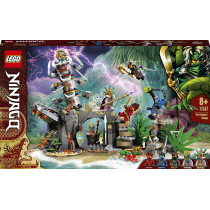 LEGO 71747 NINJAGO The Keepers' Village Building Set, with Ninja Cole, Jay and Kai Minifigures, Toys for Kids 8 + Years Old