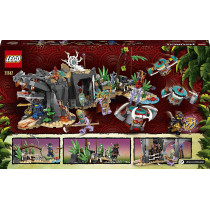LEGO 71747 NINJAGO The Keepers' Village Building Set, with Ninja Cole, Jay and Kai Minifigures, Toys for Kids 8 + Years Old