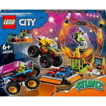 LEGO City Stunt Show Arena 60295 Building Kit Cool Stunt Toys For Kids Top Christmas Gift (668 Pieces)