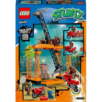 LEGO City The Shark Attack Stunt Challenge 60342 Playset, Multicolor