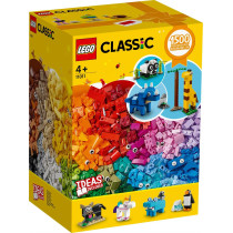 LEGO Classic Bricks And Animals 11011, Large Building Set To Create 10 Animal Figures For Kids 4+ Years Old
