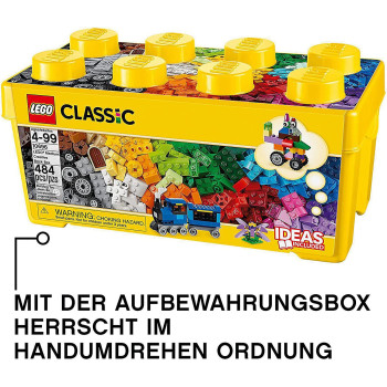 LEGO Classic Medium Creative Brick Box, Multi-Colour, 10696