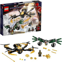 LEGO Super Heroes 76195 Spider-Man's Drone Duel (198 Pieces), 76195