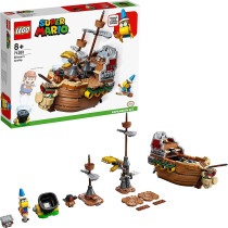 LEGO Super Mario Bowser'S Airship Expansion Set 71391 Building Kit Collectible Build-Display-And-Play Toy For Kids, New 2021 (1,152 Pieces)