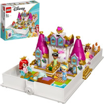 LEGO Disney Ariel, Belle, Cinderella and Tiana's Storybook Adventures Building Kit