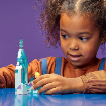 LEGO Disney Elsa'S Castle Courtyard 43199 Building Kit A Buildable Princess Toy Created For Kids Aged 5+ (53 Pieces)
