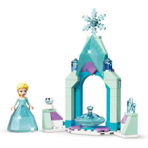 LEGO Disney Elsa'S Castle Courtyard 43199 Building Kit A Buildable Princess Toy Created For Kids Aged 5+ (53 Pieces)