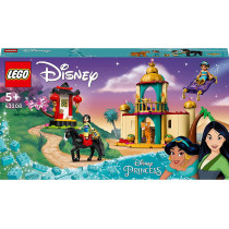 LEGO Disney Jasmine And Mulan'S Adventure 43208 Building Kit A Fun Princess Construction Toy For Kids Aged 5+ (176 Pieces)