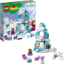 LEGO 10899 Duplo Disney Frozen Ice Castle Princess Elsa And Anna Mini Dolls And Snowman Figure Toys For 2 Years Old Girl And Boy