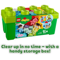 LEGO 10913 Duplo Classic Brick Box Building Set With Storage, First Bricks Learning Toy For Toddlers 1.5 Year Old