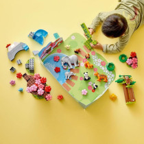 LEGO 10974 Duplo Wild Animals Of Asia With Panda & Elephant Baby Animal Toy Figures Plus Sounds, Toys For Toddlers And Kids Age 2-5