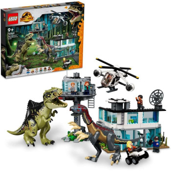LEGO 76949 Jurassic World Dominion Giganotosaurus & Therizinosaurus Attack