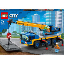 LEGO City 60324 Mobile Crane Building Toy & Playset | Age 7+ | Construction Vehicle
