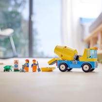 LEGO City Cement Mixer Truck 60325 Building Kit  Realistic Toy Construction Vehicle For Kids Aged 4+ (85 Pieces)