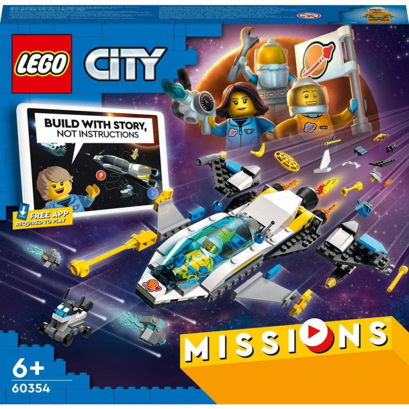 LEGO City Mars Spacecraft Exploration Missions 60354 Building Kit (298 Pieces)