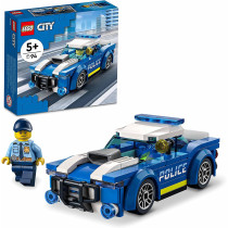 LEGO City Police Car 60312 Building Kit For Kids Aged 5 And Up  Includes A Police Officer Minifigure With A Toy Flashlight And A Police Cap (94 Pieces)