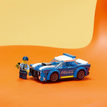 LEGO City Police Car 60312 Building Kit For Kids Aged 5 And Up  Includes A Police Officer Minifigure With A Toy Flashlight And A Police Cap (94 Pieces)