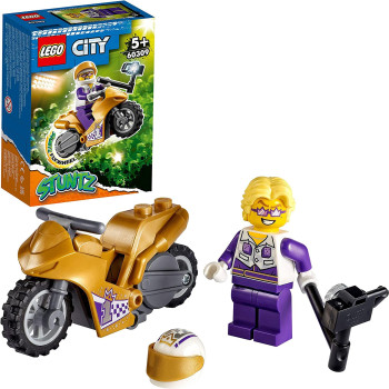 LEGO City Selfie Stunt Bike 60309 Building Kit (14 Pieces)