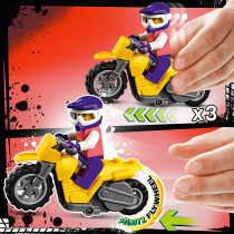 LEGO City Stunt Park 60293 Building Kit  Cool Flywheel-Powered Stunt Bike Toy For Kids (170 Pieces)