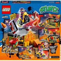 LEGO City Stunt Park 60293 Building Kit  Cool Flywheel-Powered Stunt Bike Toy For Kids (170 Pieces)