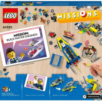 LEGO City Water Police Detective Missions (60355) playset for kids 6+