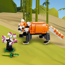 LEGO Creator 3In1 Majestic Tiger 31129 Building Kit  Animal Toys For Kids, Featuring A Tiger, Panda And Koi Fish  Creative Gifts For Kids